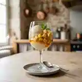 Trou normand traditionnel au calvados et pomme fraîche