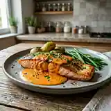Truite à la crème onctueuse au paprika, recette facile et savoureuse