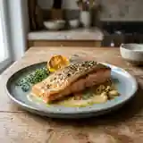 Truite poêlée au beurre de thym frais : recette savoureuse et facile