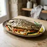 Truite rôtie aux légumes de saison : recette simple et savoureuse