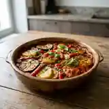 Tumbet Majorquin : Légumes Méditerranéens Rôtis à la Mode de Majorque