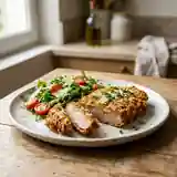 Veau croustillant au parmesan : recette facile et savoureuse