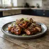 Viande fondante marinée au miel et sauce soja façon barbecue