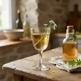 Vin d'aspérule sauvage et vanillé