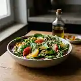 Vinaigrette légère à l'orange pour salade fraîche
