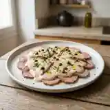Vitello Tonnato Italien Authentique : Veau Froid à la Sauce Thon Crémeuse