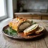 Volaille en croûte de pain croustillante et savoureuse