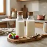 Yaourt à boire onctueux vanille et miel