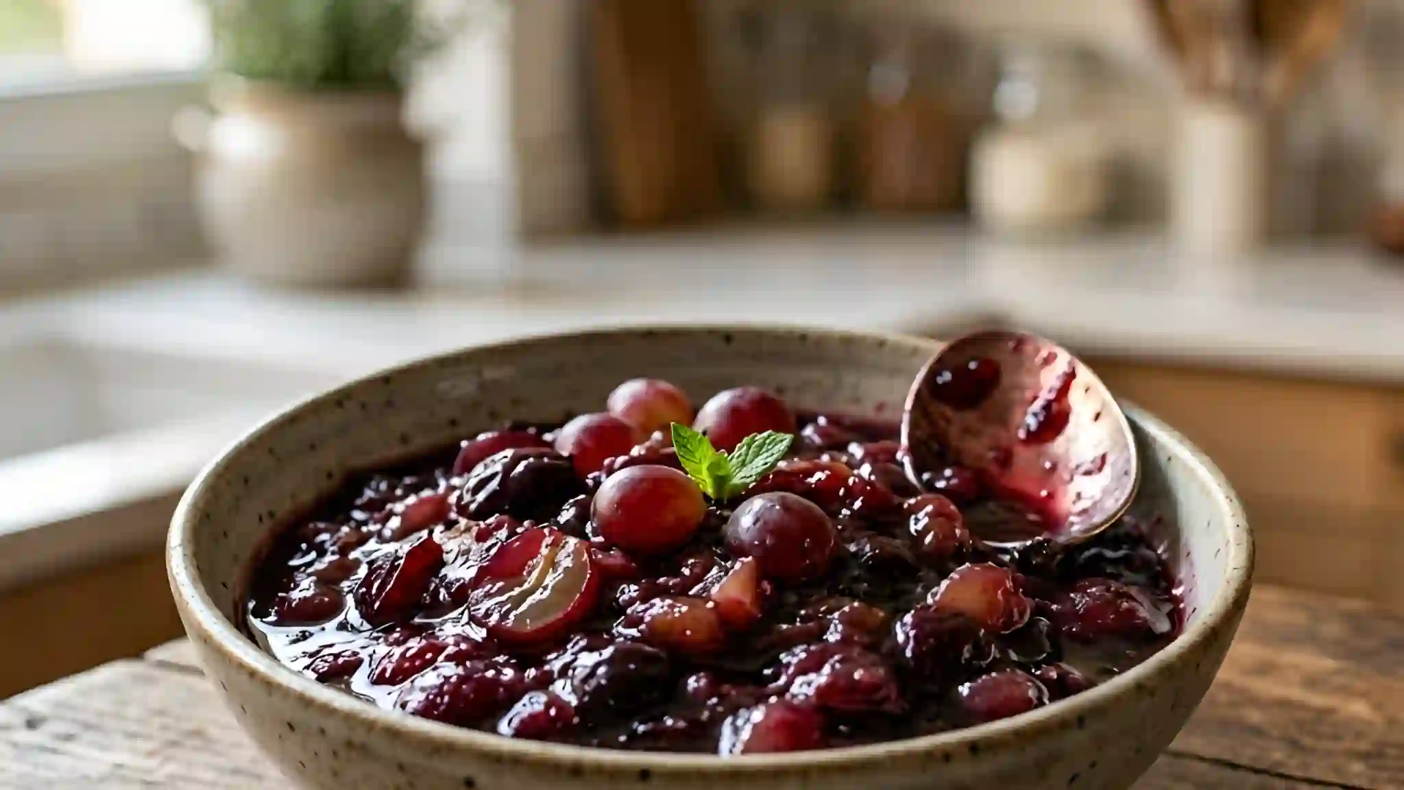 Compote de raisins maison facile et rapide - Recette simple et ...