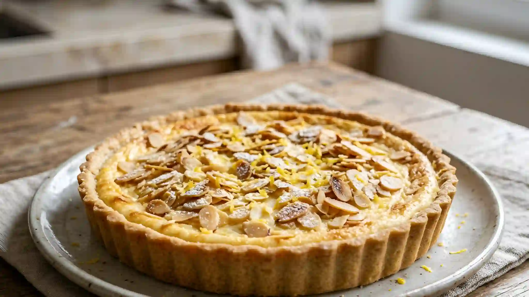Tarte Au Fromage Blanc Citron
