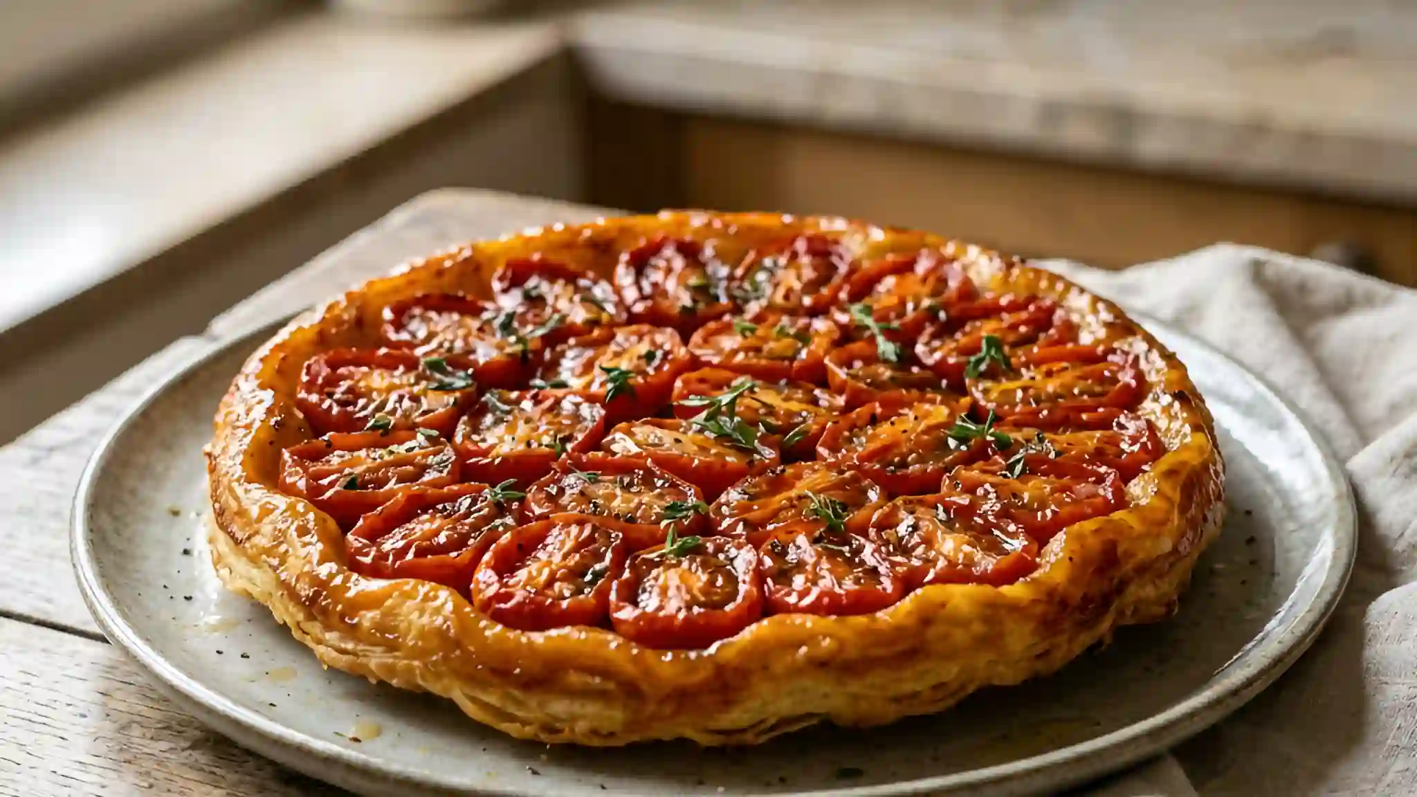 Tarte Tatin à La Tomate