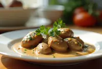 Foies de volaille à la crème onctueuse : recette facile et savoureuse