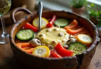 Fondue aux légumes savoureuse et facile à préparer