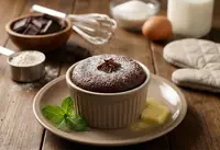 Gâteau au chocolat facile et léger pour une personne