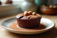 Gâteau minute choco-noisettes au micro-ondes pour une personne