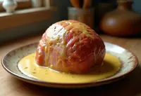 Jambon en sauce onctueuse au four : recette facile et savoureuse