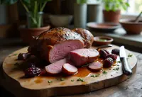 Magret de Canard aux Pruneaux Flambés à l'Armagnac : Recette Gourmande et Facile