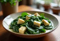 Palak Paneer : Épinards crémeux au fromage indien maison