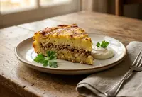 Pâté Creusois traditionnel : gâteau de pommes de terre savoureux