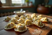Pelmeni russes maison : raviolis farcis traditionnels