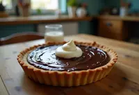 Tarte au chocolat express fondante pour une personne