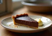 Tarte au chocolat fondante et gourmande pour une personne