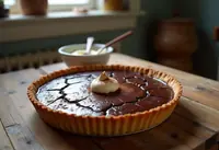 Tarte au chocolat fondante pour petit gourmand