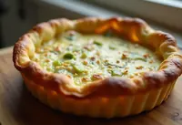 Tarte aux poireaux fondante et savoureuse