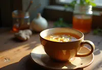 Thé Indien Réconfortant au Gingembre et à l'Oignon