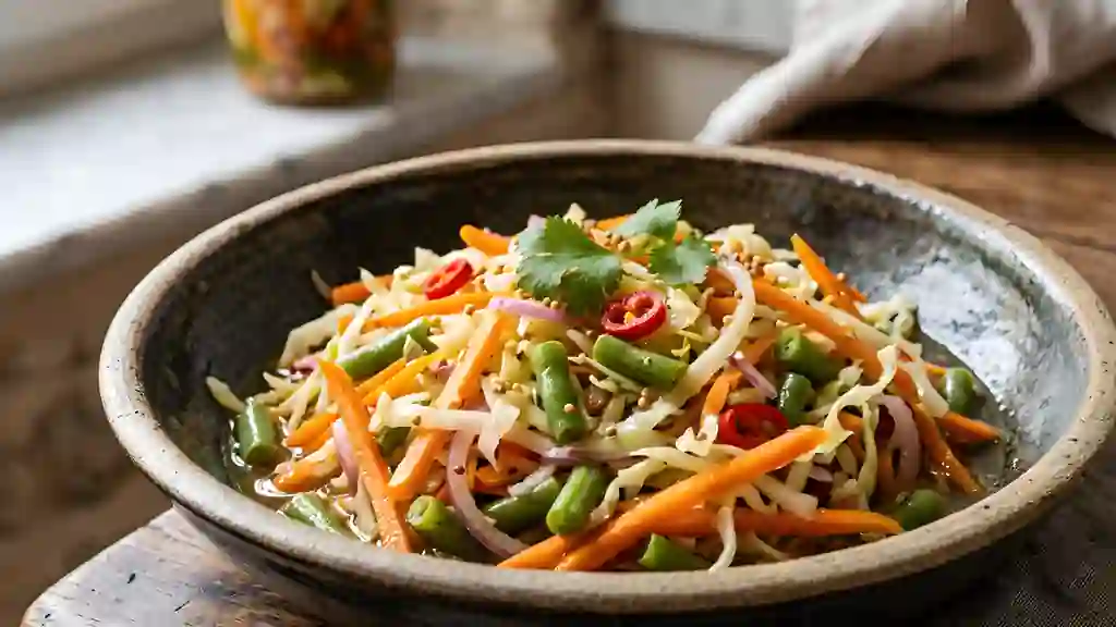 Achards de légumes croquants et pimentés - Photo de présentation