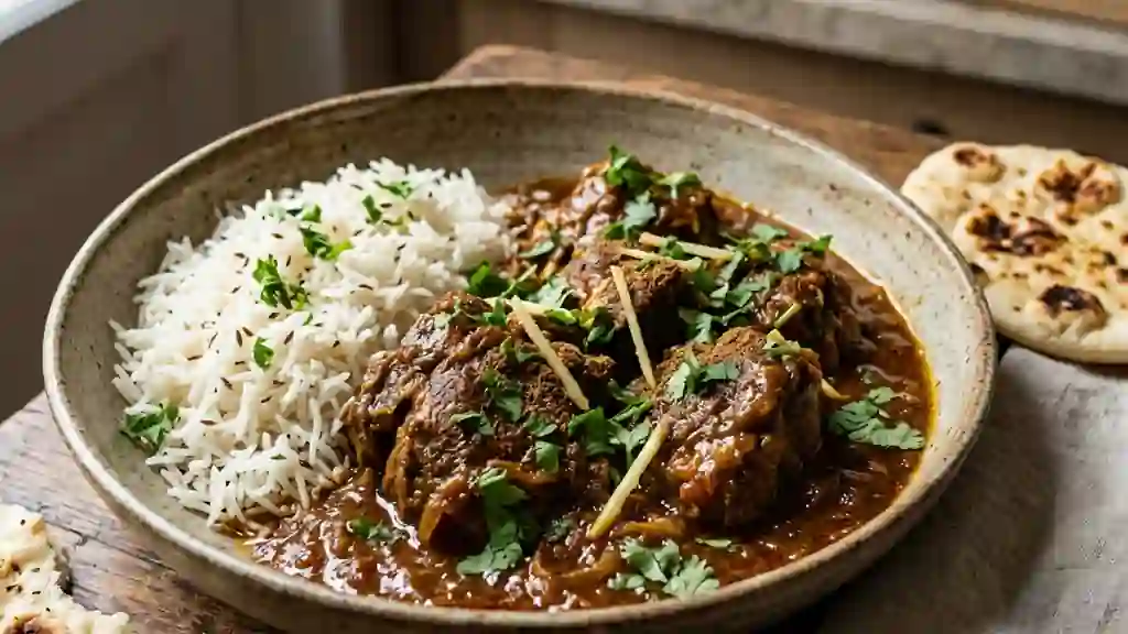 Agneau au Garam Masala fondant - Photo de présentation
