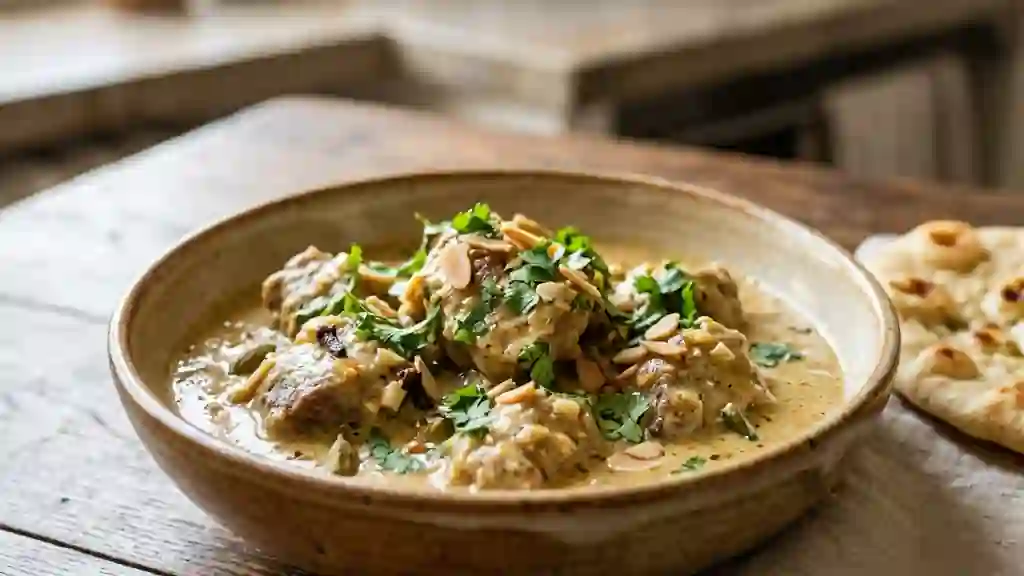 Korma d'agneau fondant au lait de coco - Photo de présentation