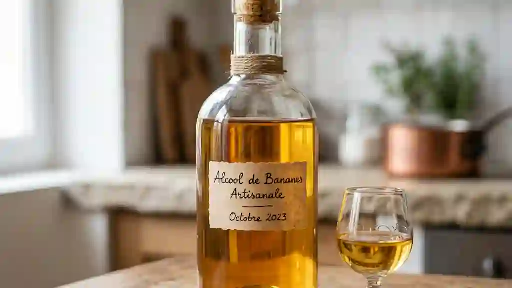 Liqueur de Banane Intense et Vanillée - Photo de présentation