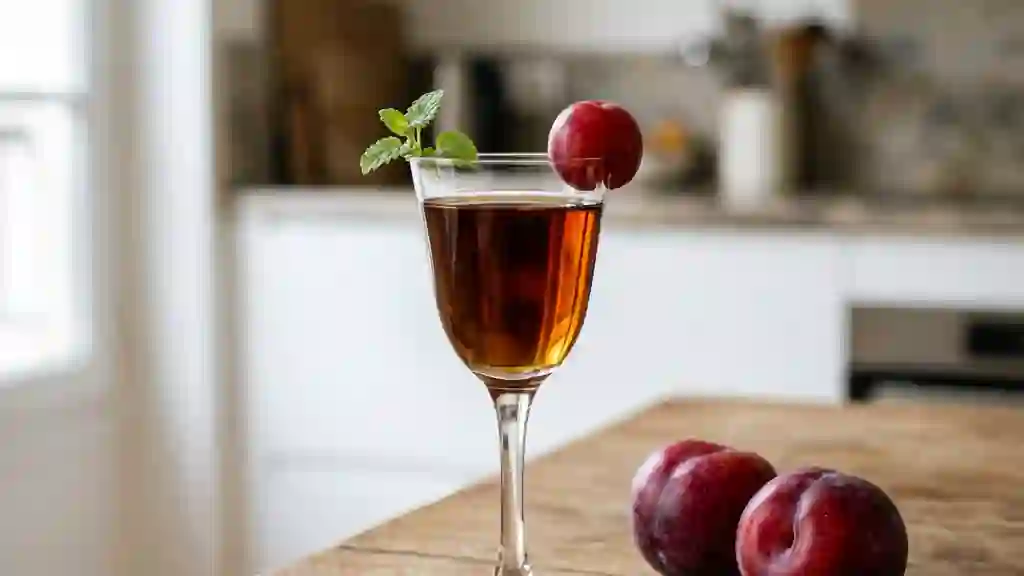 Liqueur de prunes intense et veloutée - Photo de présentation