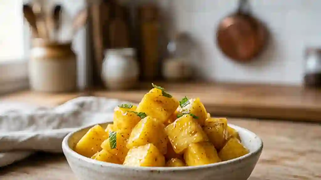Ananas Frais Mariné au Miel et Épices - Photo de présentation