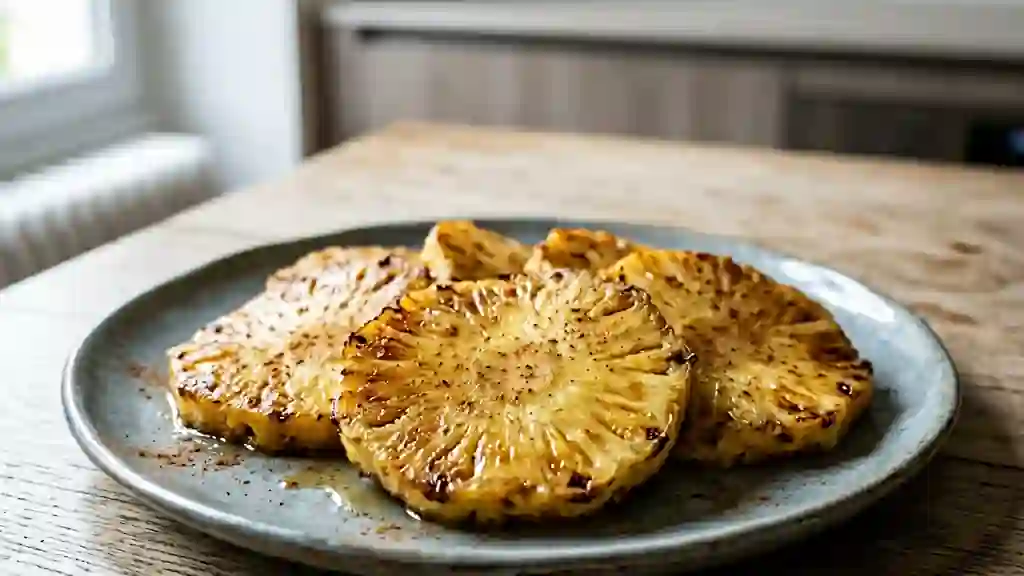 Ananas Rôti Fondant à la Cannelle - Photo de présentation