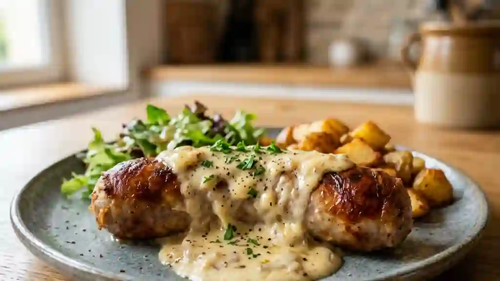 Andouillette fondante au Chaource crémeux - Photo de présentation