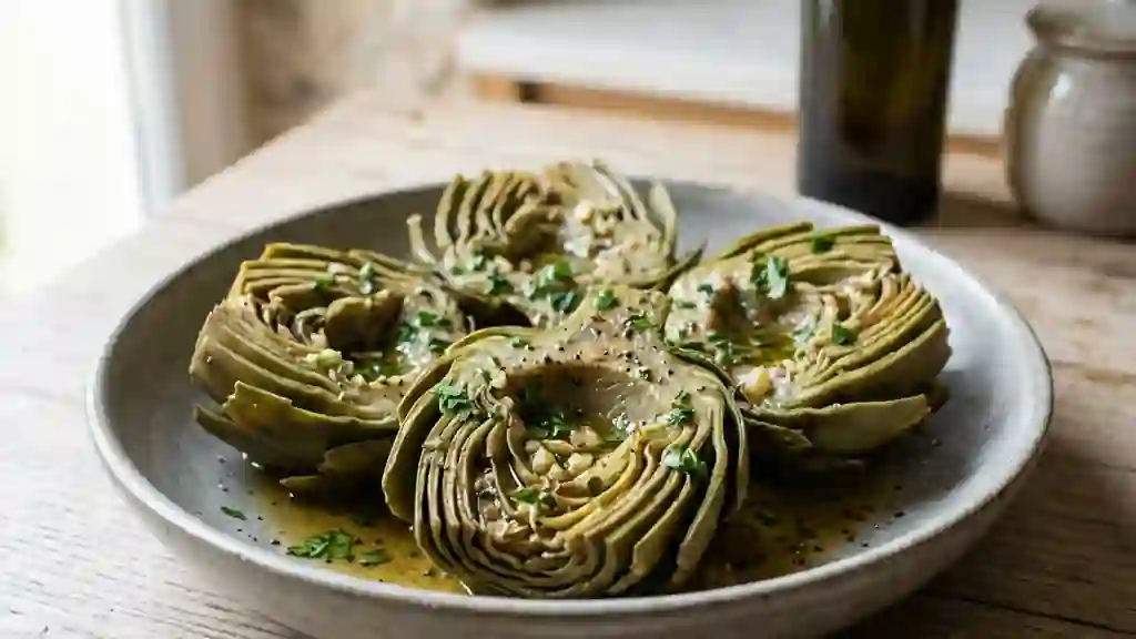 Artichauts Fondants à la Romaine - Photo de présentation