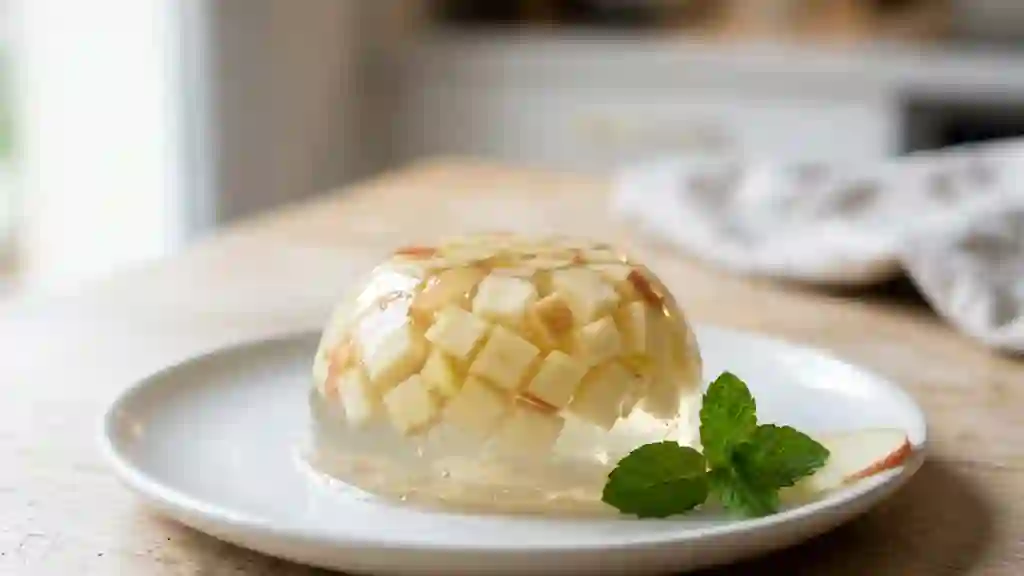 Gelée de pommes fondante et acidulée - Photo de présentation