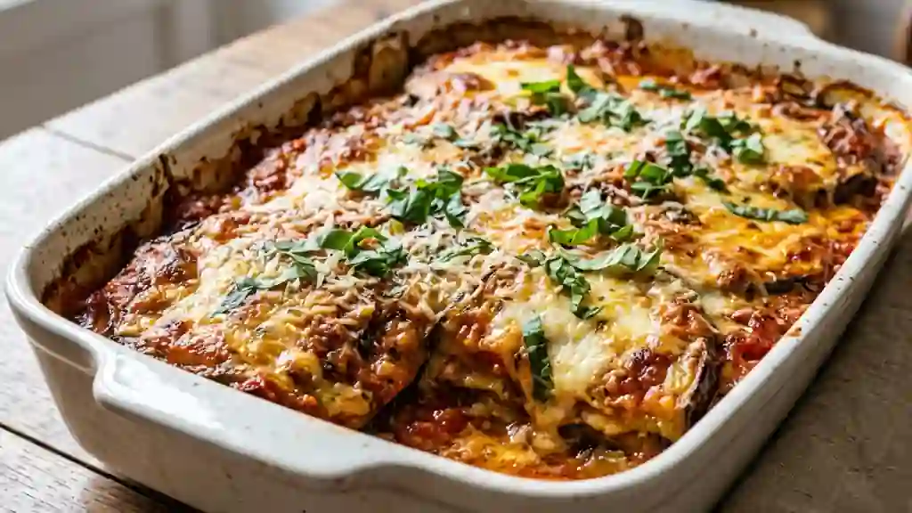 Aubergines Parmigiana Fondantes - Photo de présentation