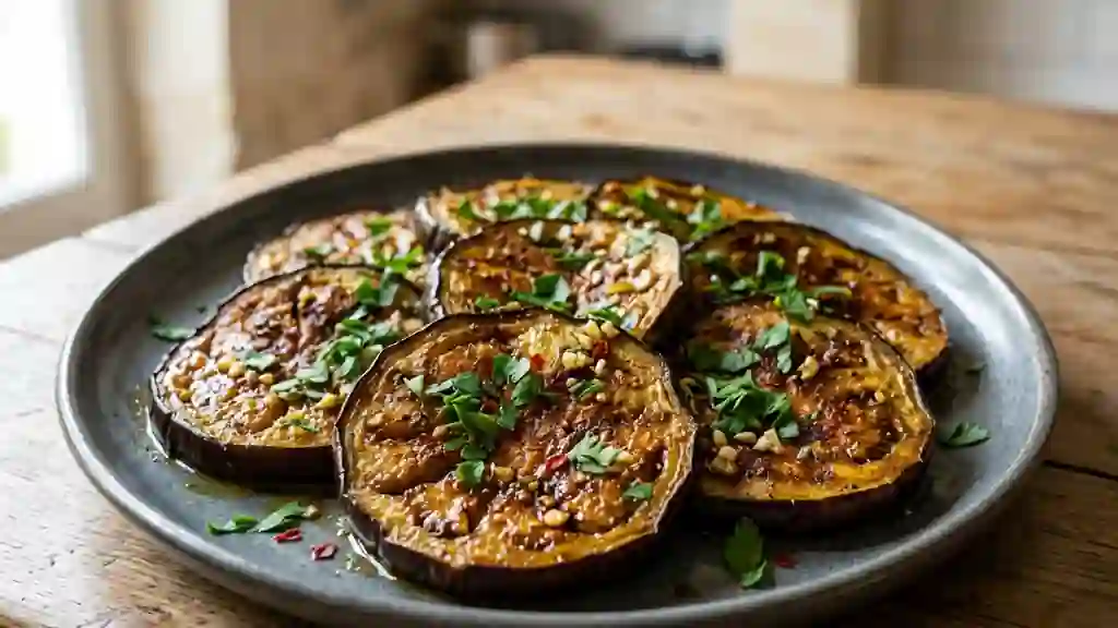 Aubergines Épicées Fondantes et Grillées - Photo de présentation