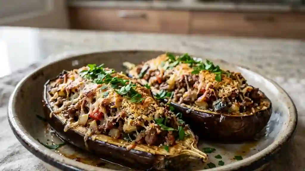 Aubergines à la bonifacienne, cœur fondant - Photo de présentation