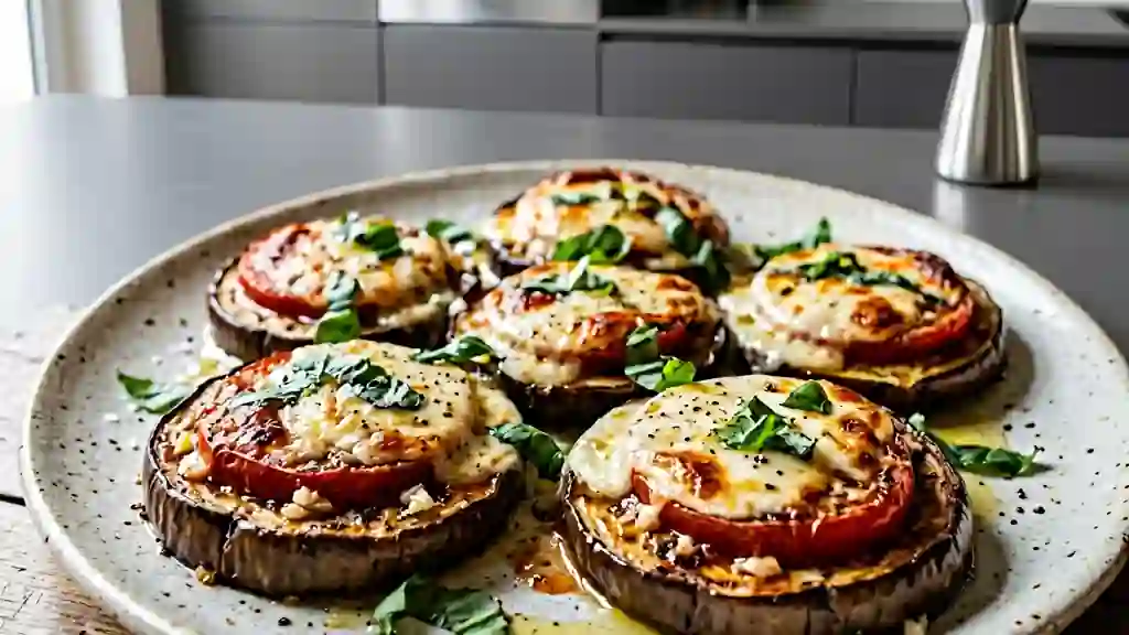 Aubergines Gratinées à la Mozzarella Fondante - Photo de présentation