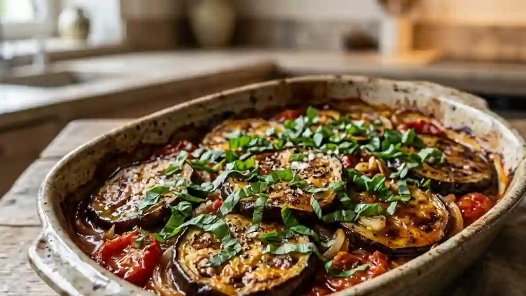 Aubergines Fondantes à la Provençale - Photo de présentation