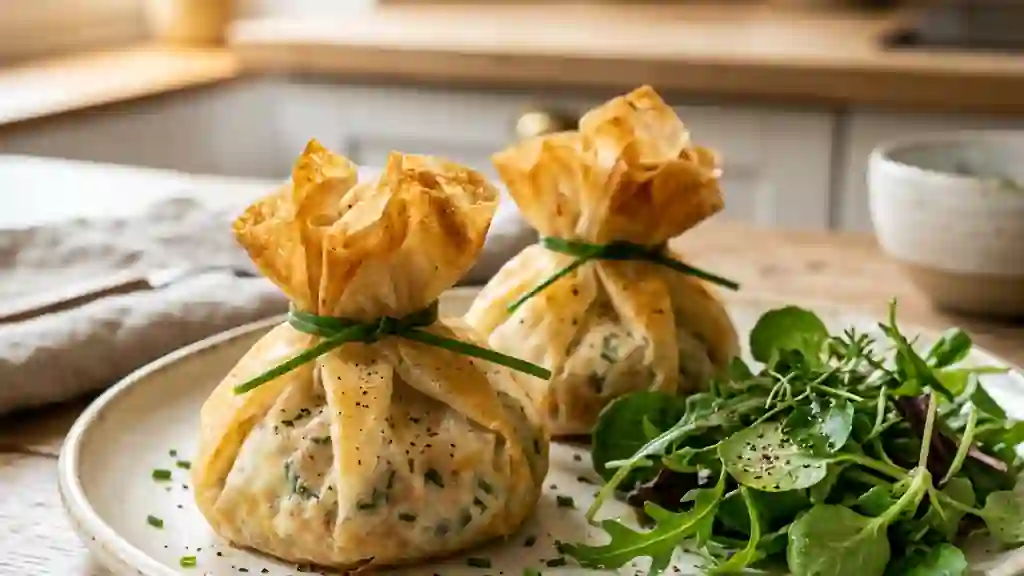 Croustillants de thon fumé et fromage frais - Photo de présentation