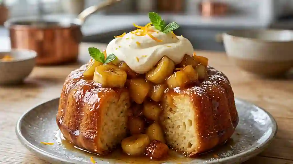 Baba Moelleux aux Fruits Caramélisés et Rhum - Photo de présentation