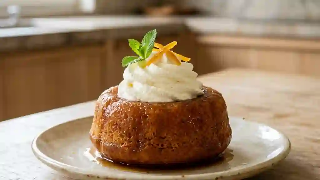 Baba au rhum imbibé et chantilly légère - Photo de présentation
