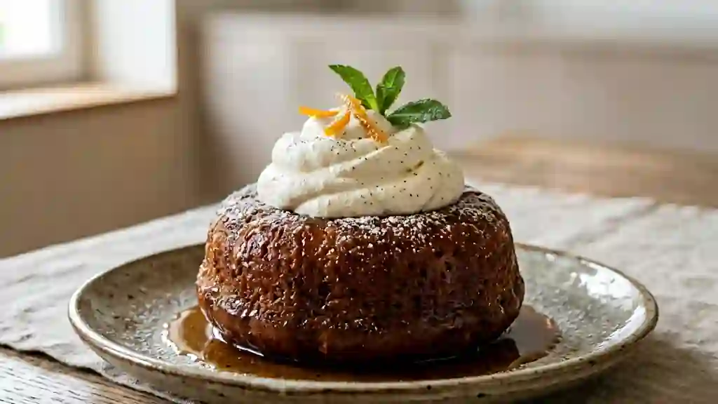 Baba au rhum aérien et son sirop ambré - Photo de présentation