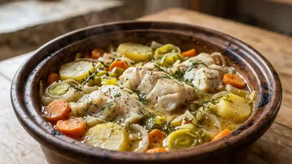 Baeckeoffe de la mer aux légumes fondants - Photo de présentation