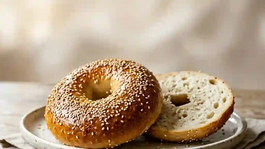 Bagels Moelleux et Dorés au Sésame - Photo de présentation